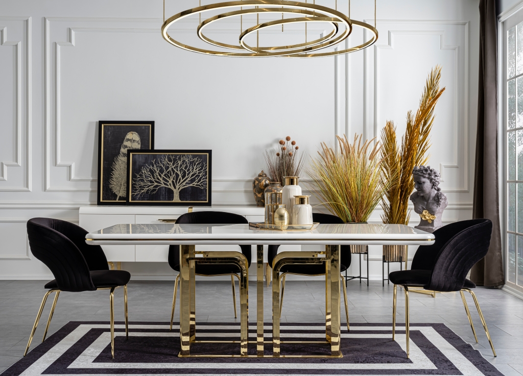 ASTON DINING ROOM SET (7)