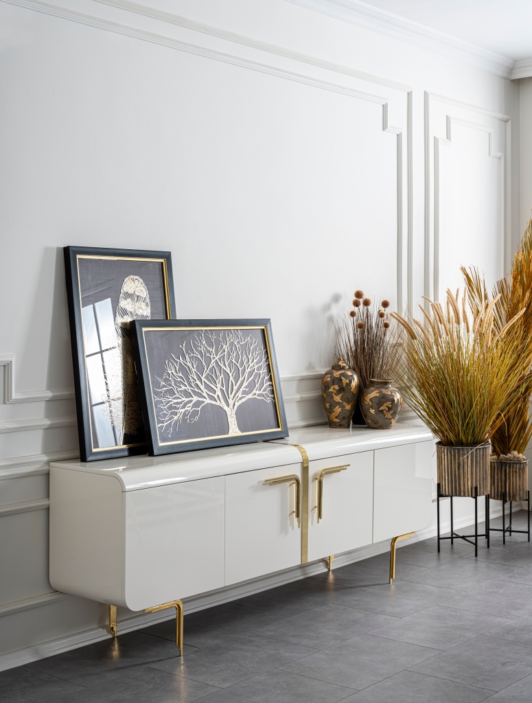 ASTON DINING ROOM SET (8)