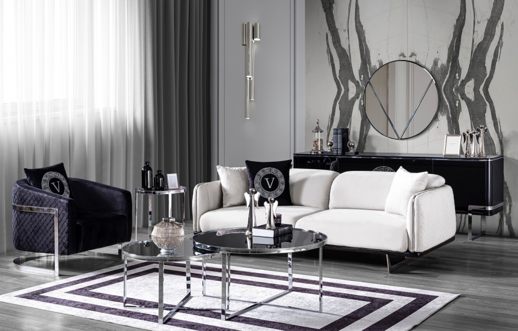 VERSACE SOFA SET (4)
