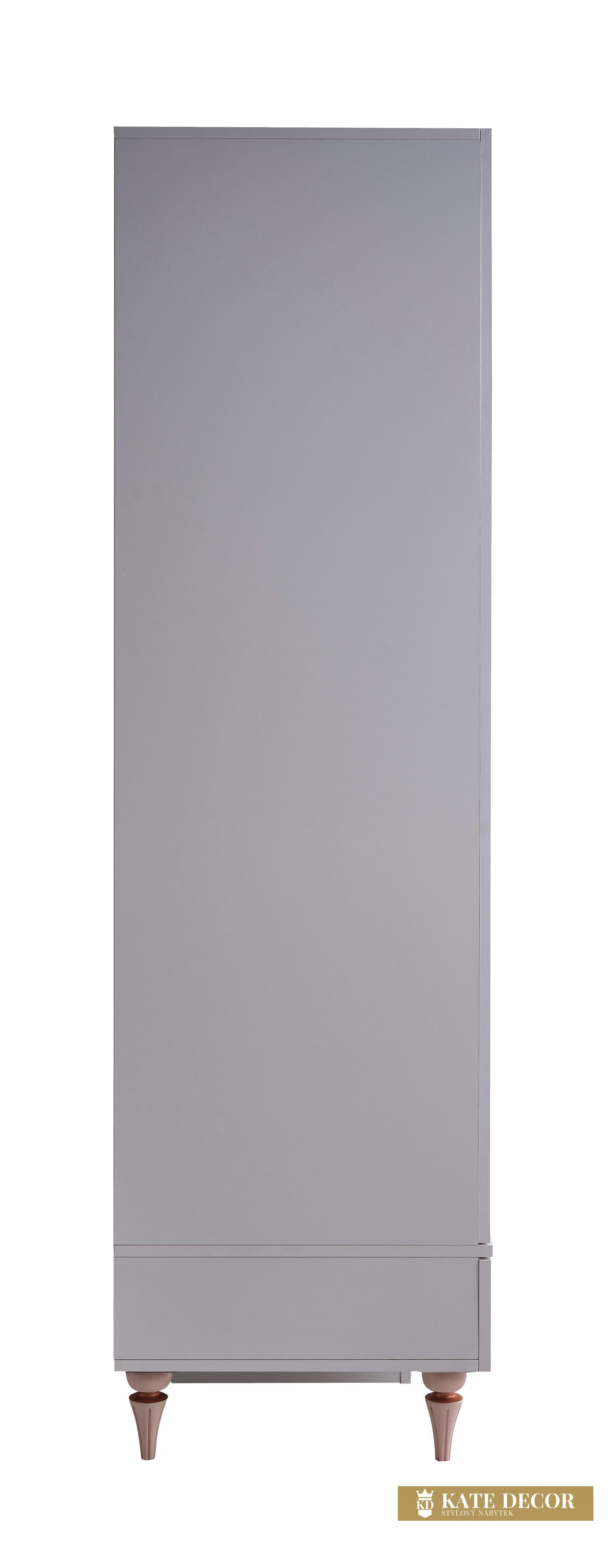 Love Dekupe 03 4 Doors Wardrobe Side View