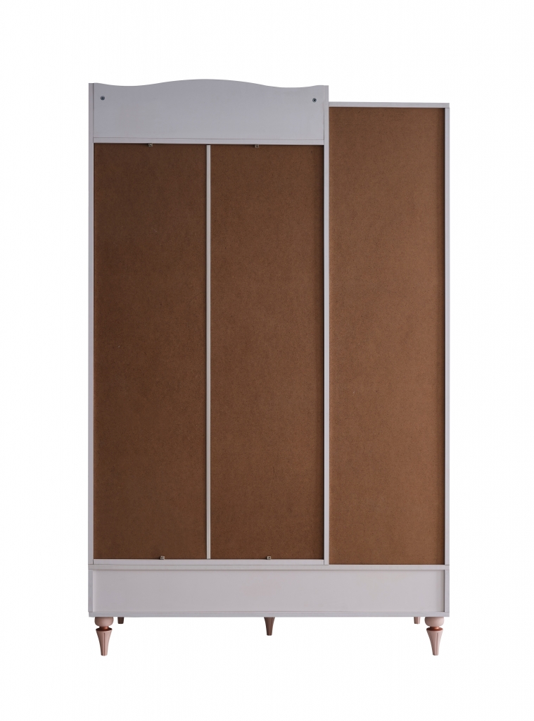 Love Dekupe 08 3 Doors Wardrobe Back view